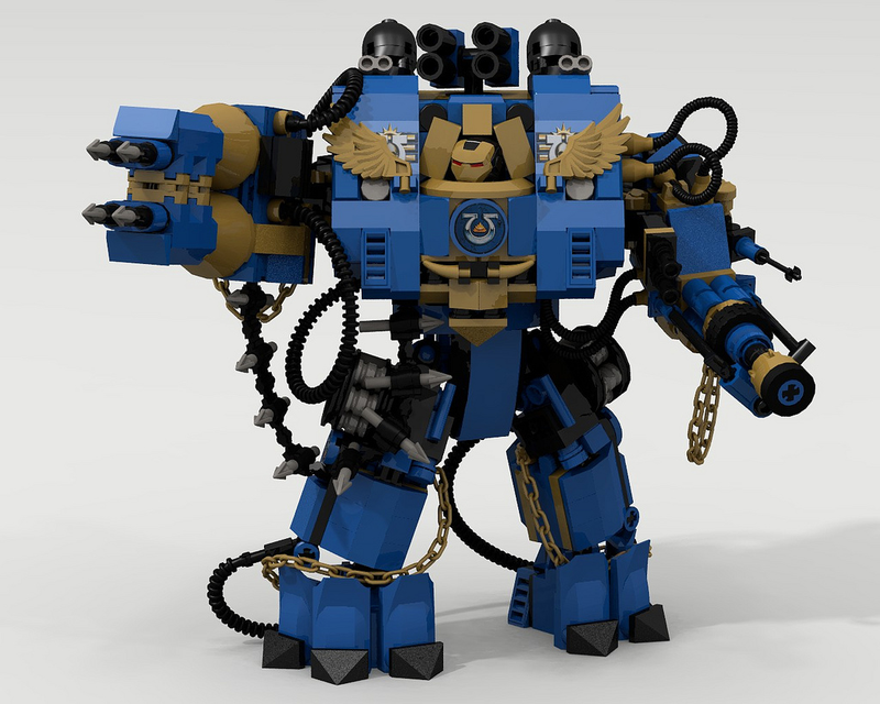 Illustration for article titled Playing Warhammer 40K With Lego